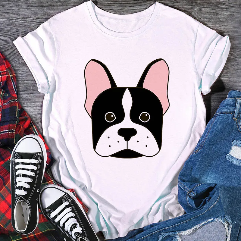 Ladies White T Shirt Basic Tops Dogs Kawaii Tee Women T Shirts Female Summer Simple T-shirts Tshirt Short Sleeve Female T-shirt
Ladies White T Shirt Basic Tops Dogs Kawaii Tee Women T Shirts Female Summer Simple T-shirts Tshirt Short Sleeve Female T-shirt
