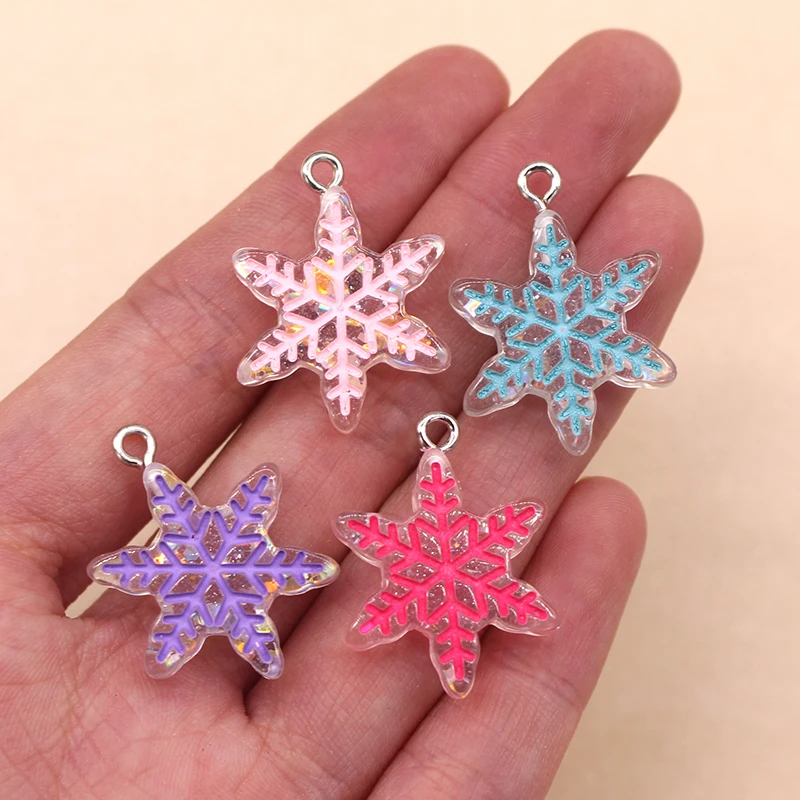 10pcs Resin Flatback Winter Snowflakes Cute Charms New Year Pendant For Earring Keychain Diy Charm Jewelry Making
10pcs Resin Flatback Winter Snowflakes Cute Charms New Year Pendant For Earring Keychain Diy Charm Jewelry Making