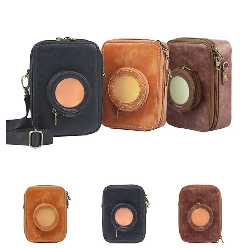 Camera Zipper Bag For Fuji Instax Mini Evo Storage Protection Bag For Link Printer Anti-scratch Camera Leather Shoulder Handbag
Camera Zipper Bag For Fuji Instax Mini Evo Storage Protection Bag For Link Printer Anti-scratch Camera Leather Shoulder Handbag