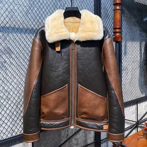 Cold-resistant Minus 30 Degrees Ultra-thick Real Sheepskin Jacket Men Winter Jackets Men's Genuine Leather Natural Fur Coat
Cold-resistant Minus 30 Degrees Ultra-thick Real Sheepskin Jacket Men Winter Jackets Men's Genuine Leather Natural Fur Coat