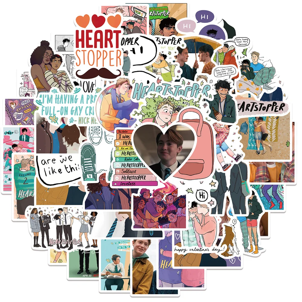 10/30/50PCS UK TV Drama Heartstopper Charlie Nick Cartoon Anime BL Graffiti Stickers for Luggage Laptop IPad Stickers Wholesale
10/30/50PCS UK TV Drama Heartstopper Charlie Nick Cartoon Anime BL Graffiti Stickers for Luggage Laptop IPad Stickers Wholesale
