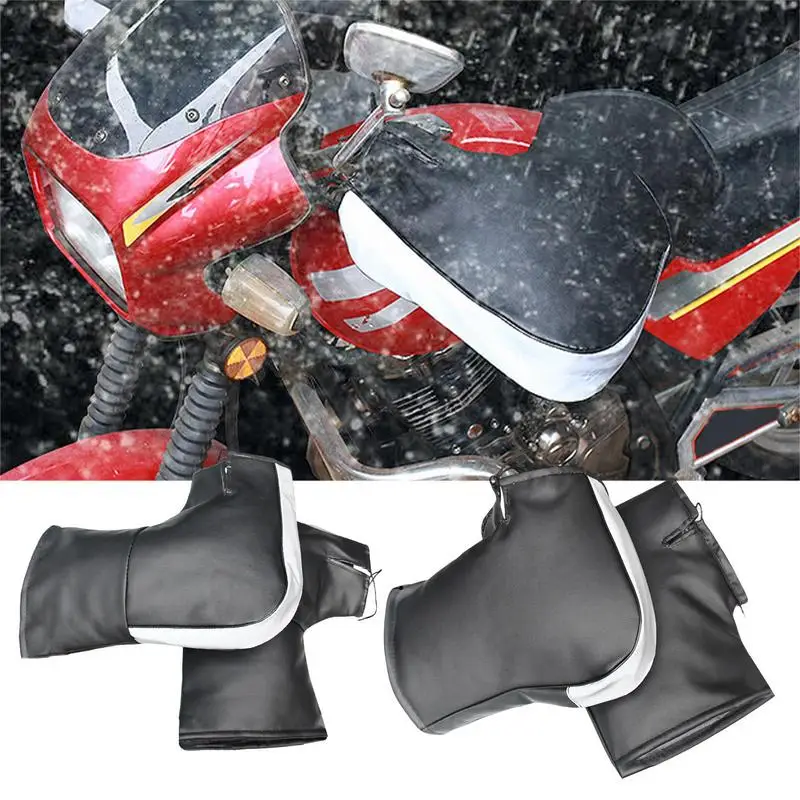 Motorcycle Handlebar Muffs For Winter Season Thickened Warm Windproof High Quality For Most Motorcycles, Cycles And Scooters
Motorcycle Handlebar Muffs For Winter Season Thickened Warm Windproof High Quality For Most Motorcycles, Cycles And Scooters