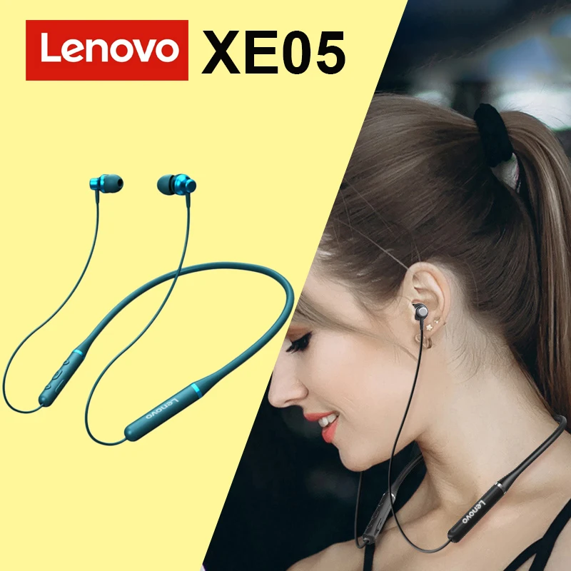 Оригинальные наушники Lenovo XE05 с шейным ободом, Bluetooth 5,0, TWS, беспроводные наушники с микрофоном, наушники-вкладыши с шумоподавлением, гарнитур...
Оригинальные наушники Lenovo XE05 с шейным ободом, Bluetooth 5,0, TWS, беспроводные наушники с микрофоном, наушники-вкладыши с шумоподавлением, гарнитур...