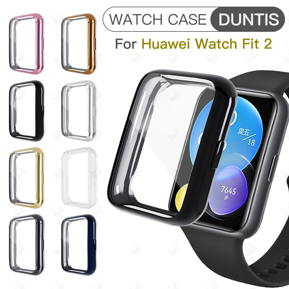 Soft Protection Case for Huawei Watch Fit 2 Smartwatch Plated Accessories All-around Coverage Screen Protector Cover Bumper
Soft Protection Case for Huawei Watch Fit 2 Smartwatch Plated Accessories All-around Coverage Screen Protector Cover Bumper