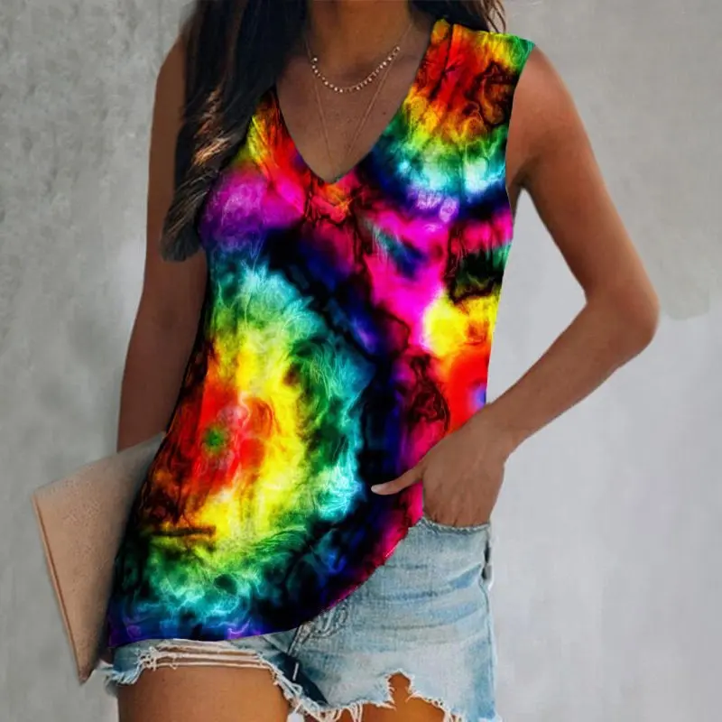 Women's Summer New Casual Loose Vest Female Fashion Commuter Office All-match Sleeveless Top Lady T-shirt Woman Clothing
Women's Summer New Casual Loose Vest Female Fashion Commuter Office All-match Sleeveless Top Lady T-shirt Woman Clothing