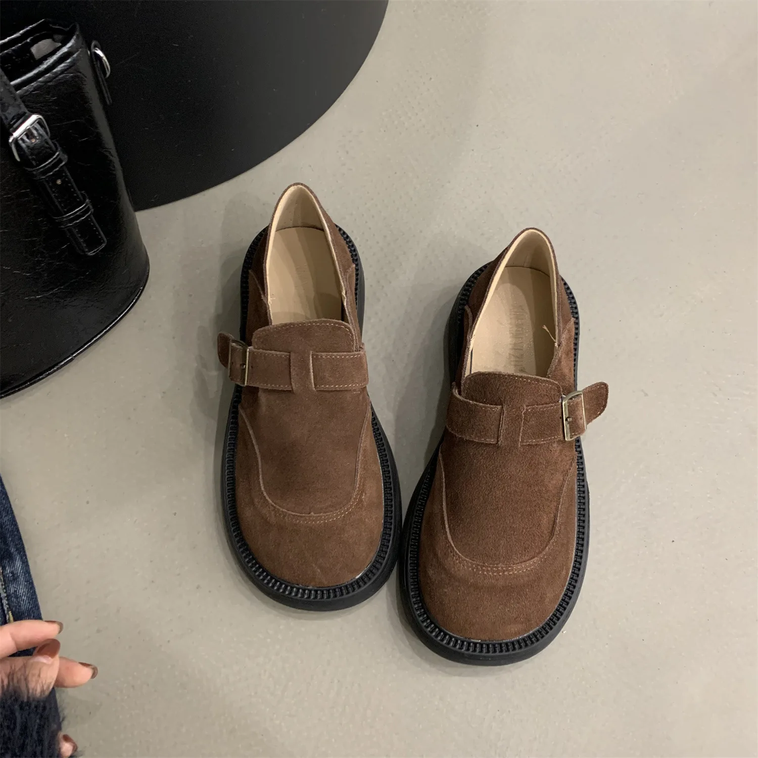 Women Brogue Oxford Style Shoes For Women Causal Platform Women Punk Shoe Thick Bottom Motorcycle Shoes Mujer Motorcycle Boots
Women Brogue Oxford Style Shoes For Women Causal Platform Women Punk Shoe Thick Bottom Motorcycle Shoes Mujer Motorcycle Boots