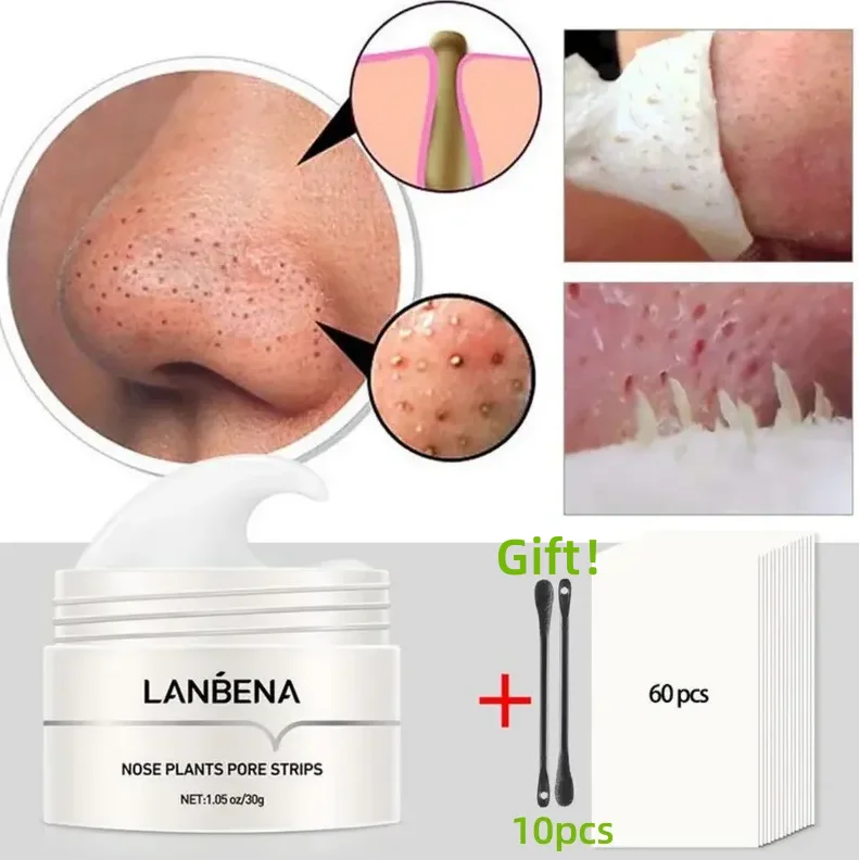 Blackhead Remover Nose Pore Strip Tearing Mask White Women Peeling Acne Treatment Nasal Patch Black Dots Deep Deaning Skin Care
Blackhead Remover Nose Pore Strip Tearing Mask White Women Peeling Acne Treatment Nasal Patch Black Dots Deep Deaning Skin Care