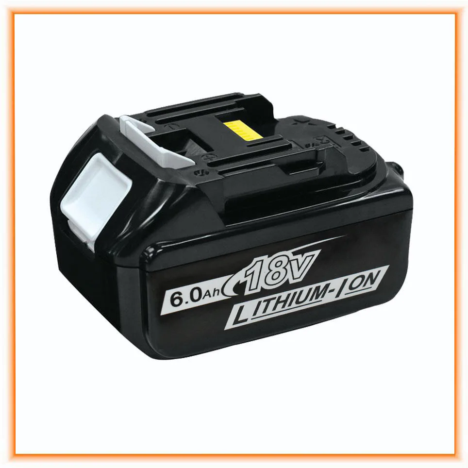 BL1860B 18V 6000MAH rechargeable battery lithium-ion battery replacement battery for MAKITA BL1860B BL1880 BL1830 BL1850 BL1860B
BL1860B 18V 6000MAH rechargeable battery lithium-ion battery replacement battery for MAKITA BL1860B BL1880 BL1830 BL1850 BL1860B