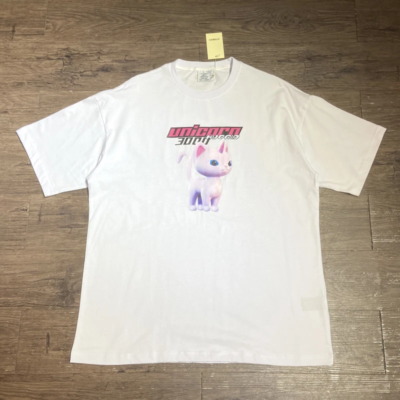 2023 Summer Vetements T Shirt Cat Printed T-shirt Short Sleeve Casual Cotton Y2k Tops High Quality Men Women Tees
2023 Summer Vetements T Shirt Cat Printed T-shirt Short Sleeve Casual Cotton Y2k Tops High Quality Men Women Tees