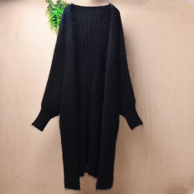 1KG heavy thick high quality female women winter mink cashmere knitted striped long batwing sleeves loose cardigan coat sweater
1KG heavy thick high quality female women winter mink cashmere knitted striped long batwing sleeves loose cardigan coat sweater