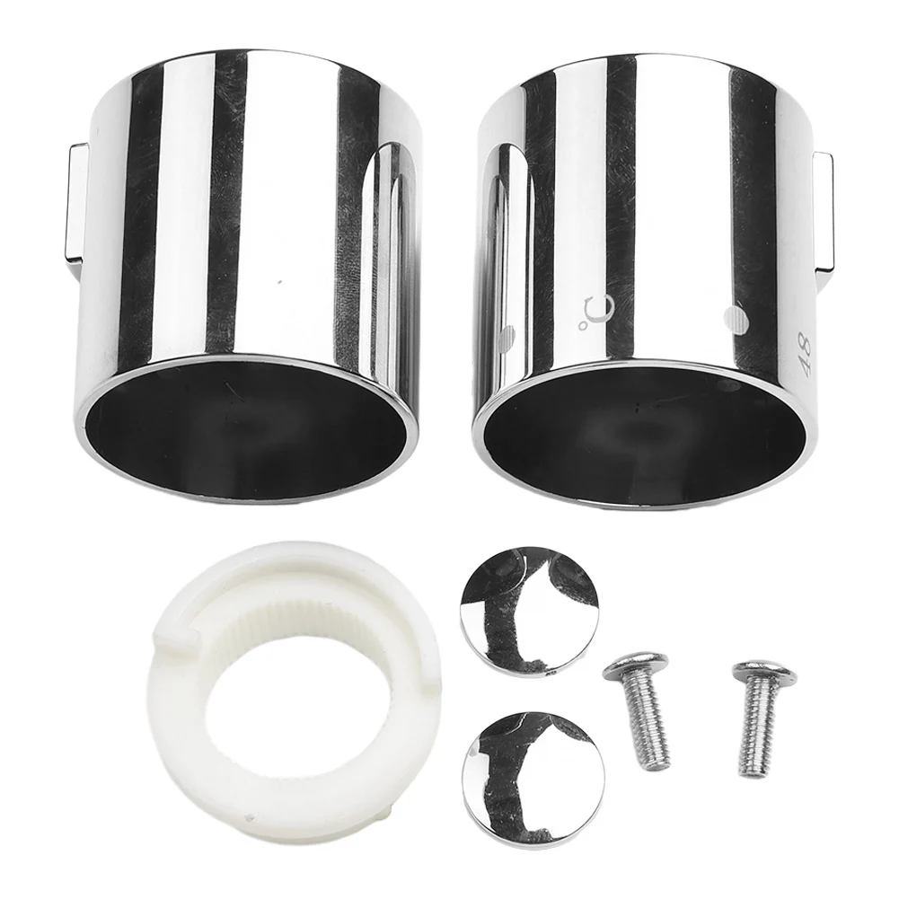 Temperature Control Knob Handles 1pair 42.5mm ABS Plastic Bath Shower Mixer Control Handle For SMA Thermostatic High Quality
Temperature Control Knob Handles 1pair 42.5mm ABS Plastic Bath Shower Mixer Control Handle For SMA Thermostatic High Quality