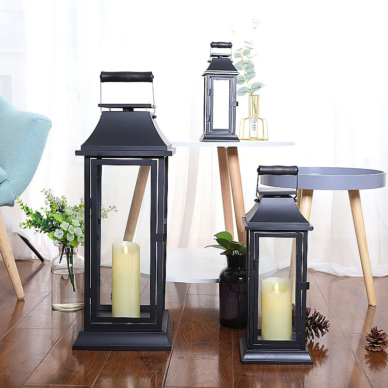 Chinese Simple Candle Holder Retro Windproof Wrought Iron Portable Lamp Candle Holder Nordic Home Decor Bougeoir Candlestick
Chinese Simple Candle Holder Retro Windproof Wrought Iron Portable Lamp Candle Holder Nordic Home Decor Bougeoir Candlestick