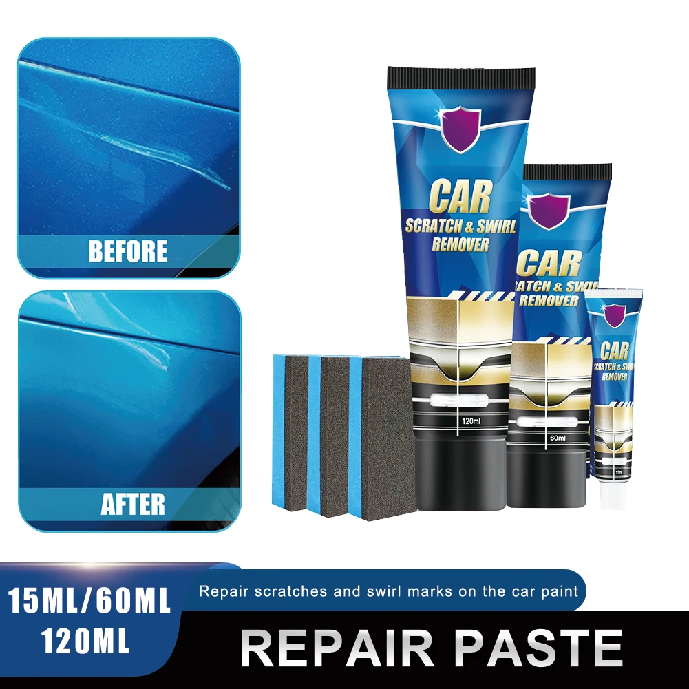 Professional Car Scratch Repair Agent Car Polishing Wax Scratch Clear Remover Auto Scratch Repair Accessories For Car Care
Professional Car Scratch Repair Agent Car Polishing Wax Scratch Clear Remover Auto Scratch Repair Accessories For Car Care
