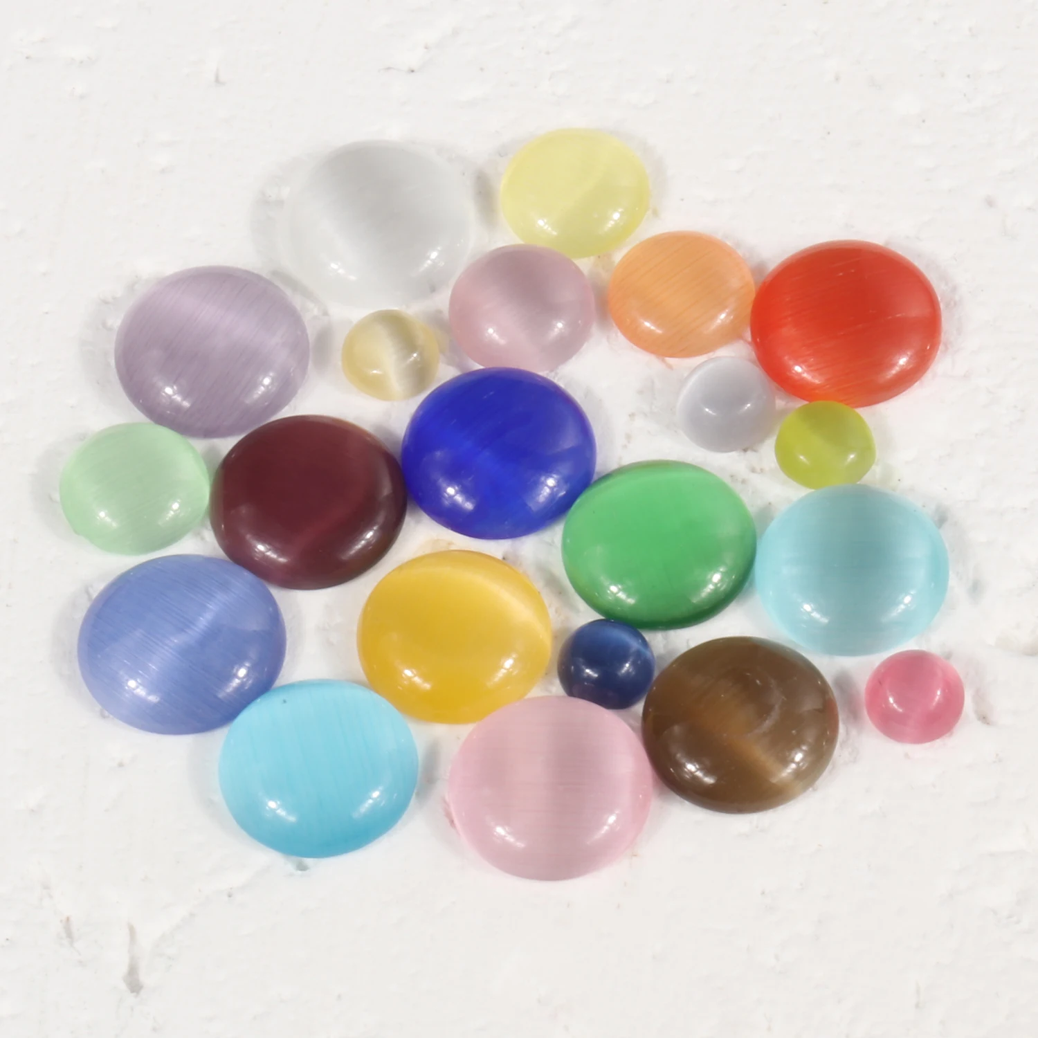50pcs Natural Stone Cabochon Beads Round Cat Eyes Opal Beads Cameo Flat Back Stone DIY Earrings Bracelet Material 4mm 6mm 8mm
50pcs Natural Stone Cabochon Beads Round Cat Eyes Opal Beads Cameo Flat Back Stone DIY Earrings Bracelet Material 4mm 6mm 8mm