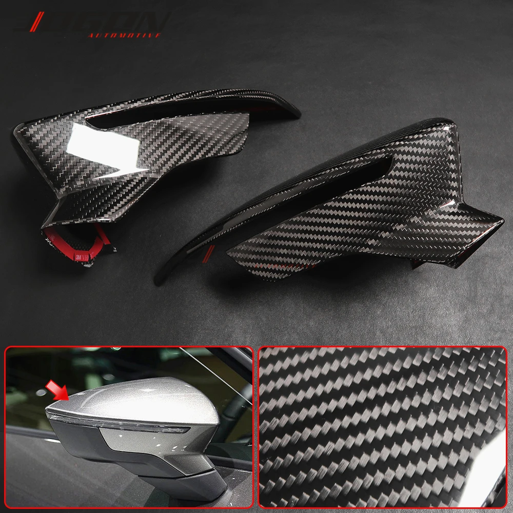 Крышка для зеркала из настоящего углеродного волокна для Seat Leon 5F MK3 2013-2020 Ibiza MK5 Arona 2017-2018, боковая крышка автомобиля, аксессуары для заднего ви...
Крышка для зеркала из настоящего углеродного волокна для Seat Leon 5F MK3 2013-2020 Ibiza MK5 Arona 2017-2018, боковая крышка автомобиля, аксессуары для заднего ви...