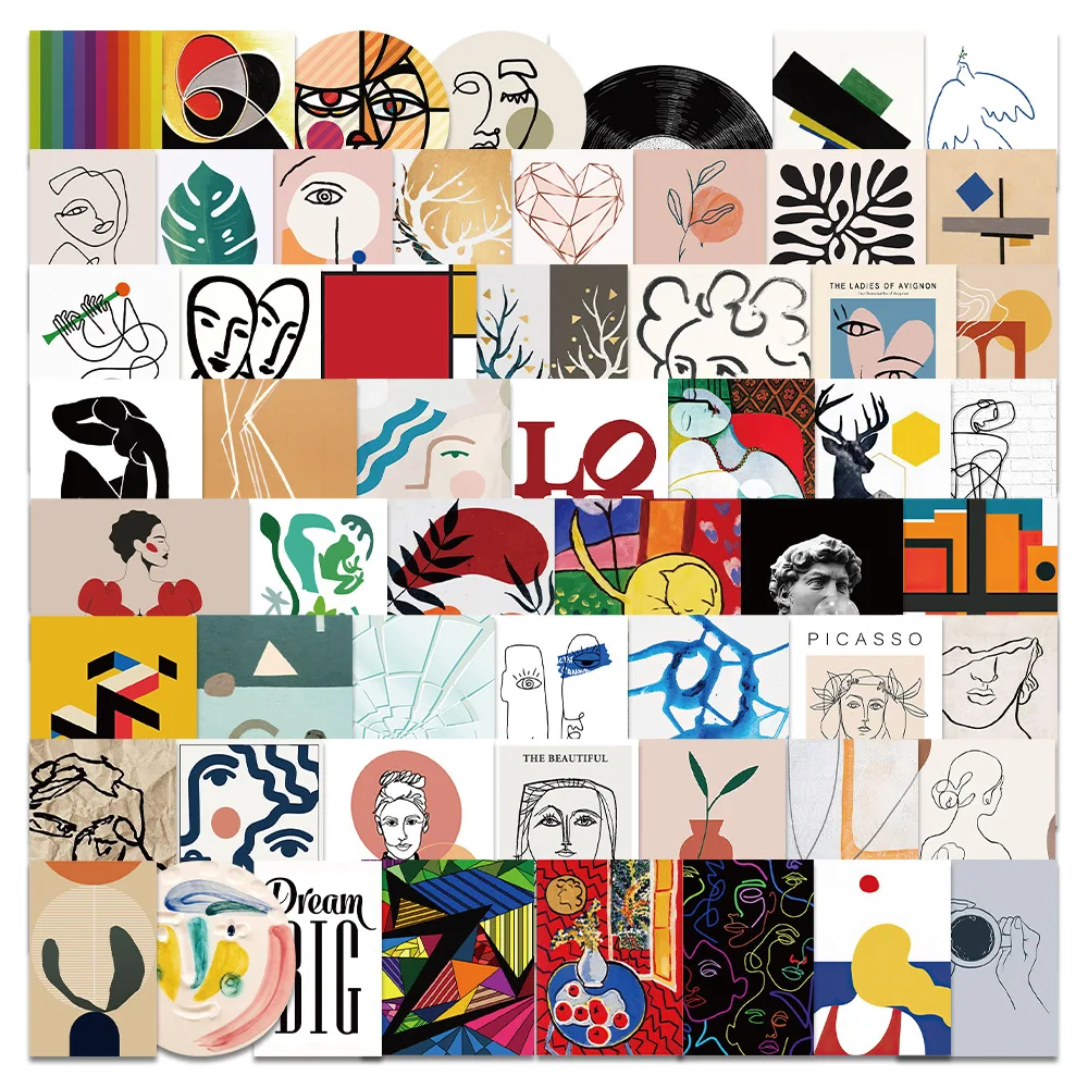 10/30/65pcs Paintings And Works Of Art Stickers Graffiti Anime Kids Classic Toy Skateboard Phone Laptop Luggage Decal Sticker
10/30/65pcs Paintings And Works Of Art Stickers Graffiti Anime Kids Classic Toy Skateboard Phone Laptop Luggage Decal Sticker