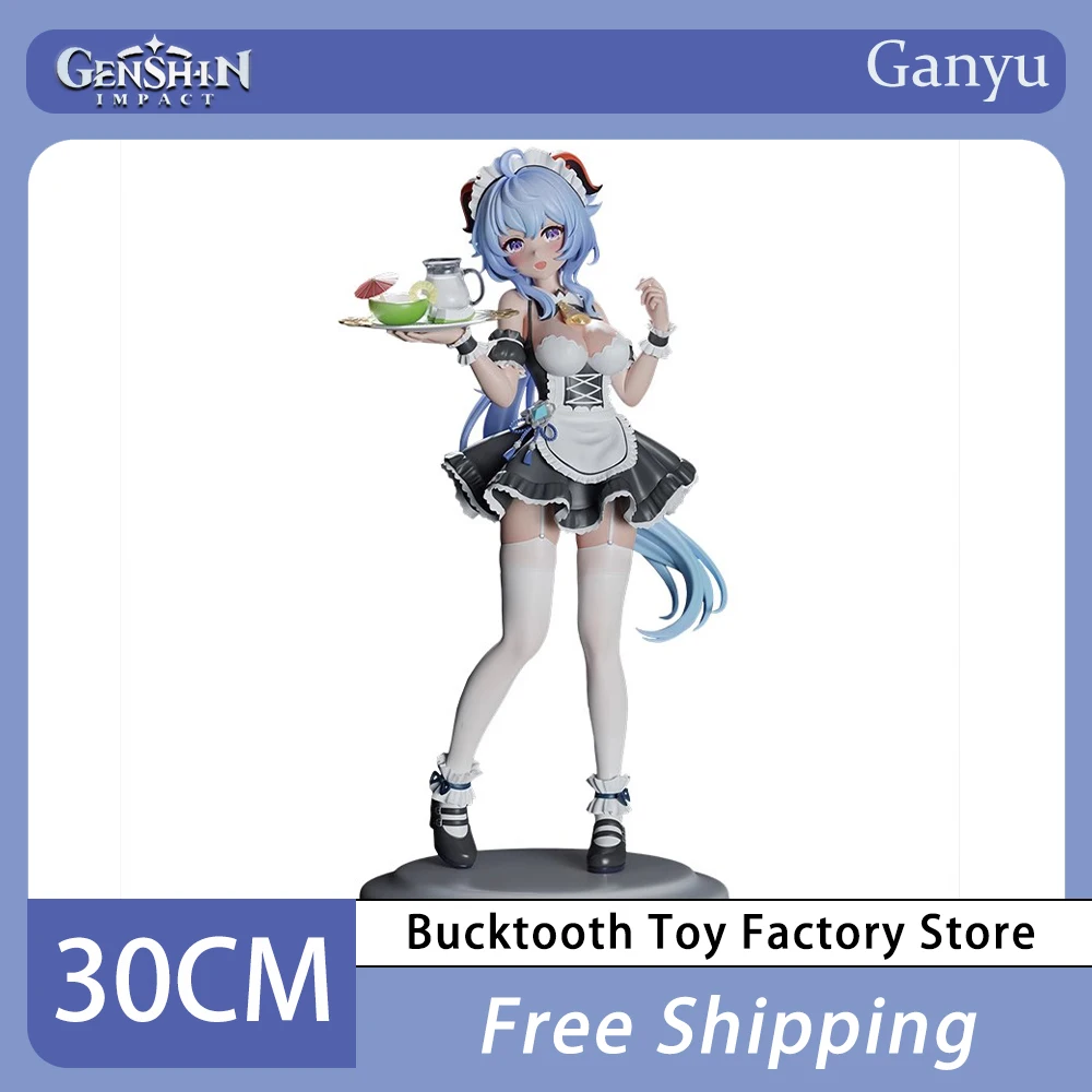 Аниме фигурки Genshin Impact, 30 см, кавайные фигурки Ganyu, модель детской куклы, украшение для стола, детские подарки
Аниме фигурки Genshin Impact, 30 см, кавайные фигурки Ganyu, модель детской куклы, украшение для стола, детские подарки