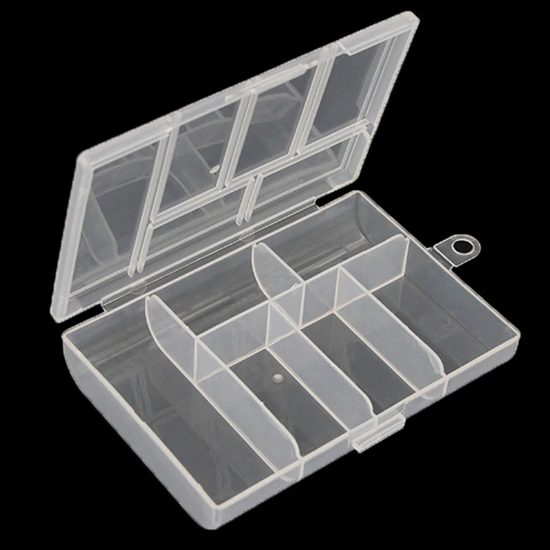 1PC Portable Transparent Rectangle 6 Grids Storage Boxes For Buttons Beads Medicine Containers Case Jewelry Display Box
1PC Portable Transparent Rectangle 6 Grids Storage Boxes For Buttons Beads Medicine Containers Case Jewelry Display Box