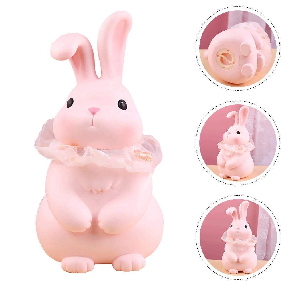 Cartoon Rabbit Piggy Bank Money Storage Jar Bunny Modeling Piggy Bank Vinyl Piggy Bank for Decor Money Saving Kids Home
Cartoon Rabbit Piggy Bank Money Storage Jar Bunny Modeling Piggy Bank Vinyl Piggy Bank for Decor Money Saving Kids Home