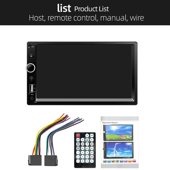 Car MP5 Player 2 DIN 7 Inch Auto Carplay MirrorLink Bluetooth 4.0 For Car Radio Stereo Bluetooth FM MP5 Player 12V 7015 Parts
Car MP5 Player 2 DIN 7 Inch Auto Carplay MirrorLink Bluetooth 4.0 For Car Radio Stereo Bluetooth FM MP5 Player 12V 7015 Parts