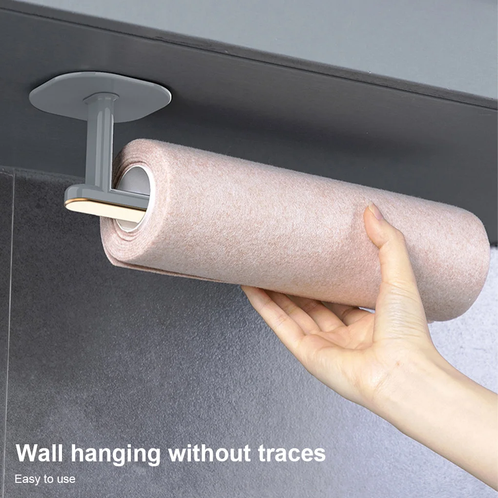 Kitchen Self-adhesive Accessories Under Cabinet Paper Roll Rack Towel Holder Tissue Hanger Storage Rack for Bathroom Toilet
Kitchen Self-adhesive Accessories Under Cabinet Paper Roll Rack Towel Holder Tissue Hanger Storage Rack for Bathroom Toilet