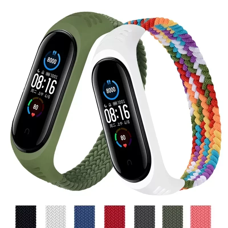 Nylon Strap For Xiaomi Mi Band 5 3 4 6 Elastic Braided Solo Loop Bracelet Mi5 Mi4 For Xiomi Miband 3 4 5 6 Replaceable Wristband
Nylon Strap For Xiaomi Mi Band 5 3 4 6 Elastic Braided Solo Loop Bracelet Mi5 Mi4 For Xiomi Miband 3 4 5 6 Replaceable Wristband