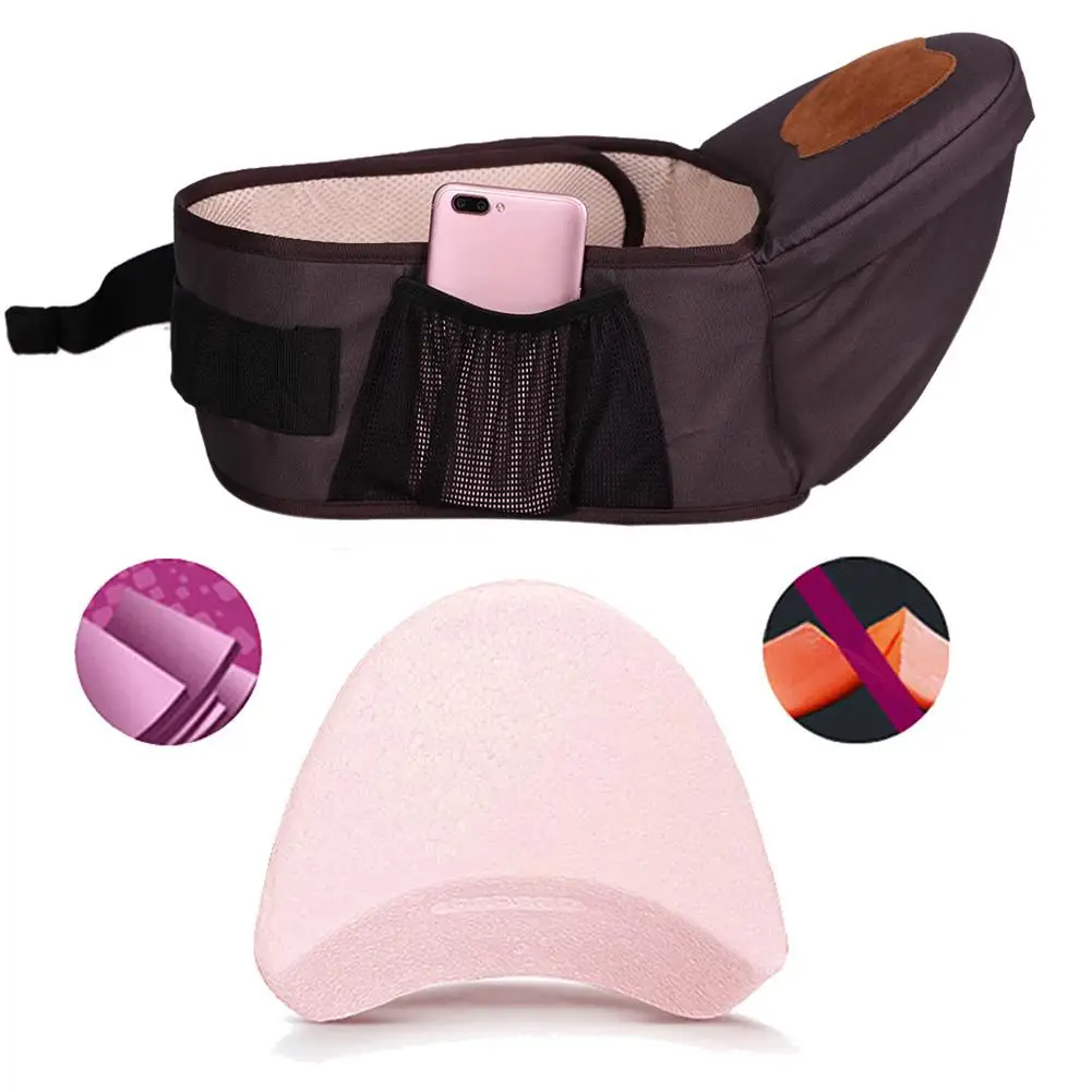 Breathable material Baby Carrier Breathable Soft Waist Belt Stool Walkers Sling Hold Hipseat Pouch Kids Infant Hip Seat
Breathable material Baby Carrier Breathable Soft Waist Belt Stool Walkers Sling Hold Hipseat Pouch Kids Infant Hip Seat
