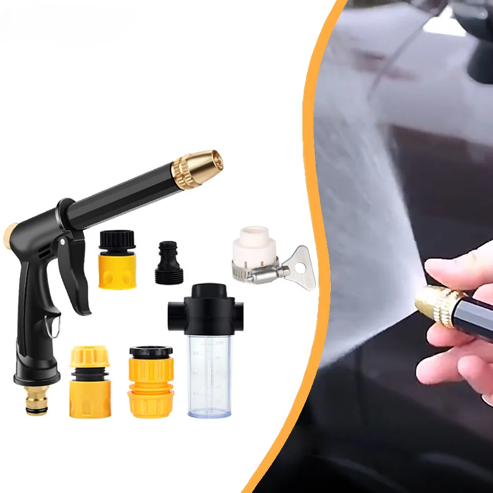 High Pressure Spray Water Gun Washing Garden Watering Hose Nozzle Car Cleaning Tools Auto Washer Guns Car Wash Tool Kits
High Pressure Spray Water Gun Washing Garden Watering Hose Nozzle Car Cleaning Tools Auto Washer Guns Car Wash Tool Kits