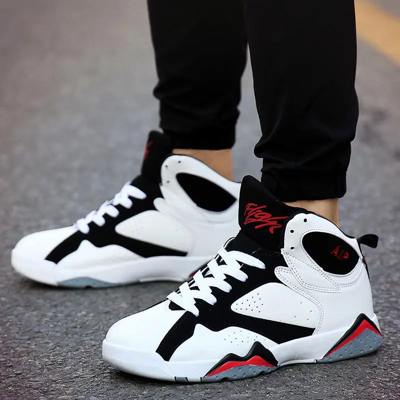 High Top PU Leather Sports Shoes for Men Sneakers Shoes Running Tennis Shoes Sport Children White Fitness Boty Panske Gym D-1471
High Top PU Leather Sports Shoes for Men Sneakers Shoes Running Tennis Shoes Sport Children White Fitness Boty Panske Gym D-1471