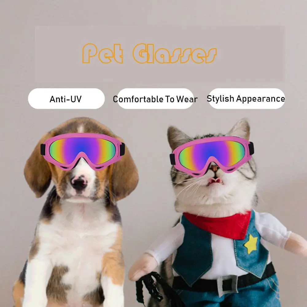 Durable Cats/Dogs Photos Props Grooming Anti-UV Dress Up Sunglasses Goggles Pet Eye Protection Pet Glasses 
Durable Cats/Dogs Photos Props Grooming Anti-UV Dress Up Sunglasses Goggles Pet Eye Protection Pet Glasses
