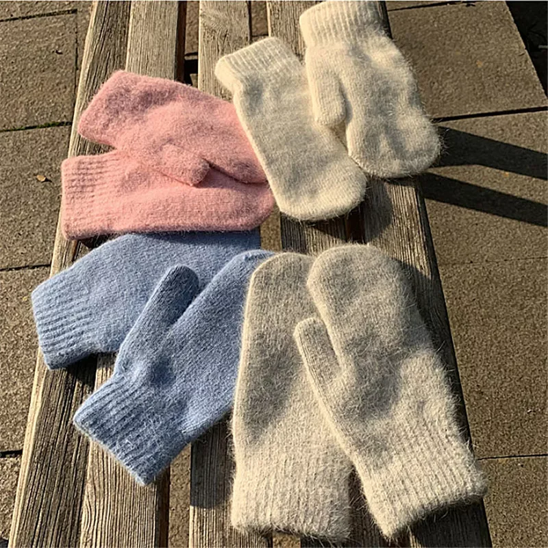 and Winter Multiple Colour Warm Plush Gloves Rabbit Hair Gloves Korean Cute Style Lovers Gloves Mittens
and Winter Multiple Colour Warm Plush Gloves Rabbit Hair Gloves Korean Cute Style Lovers Gloves Mittens