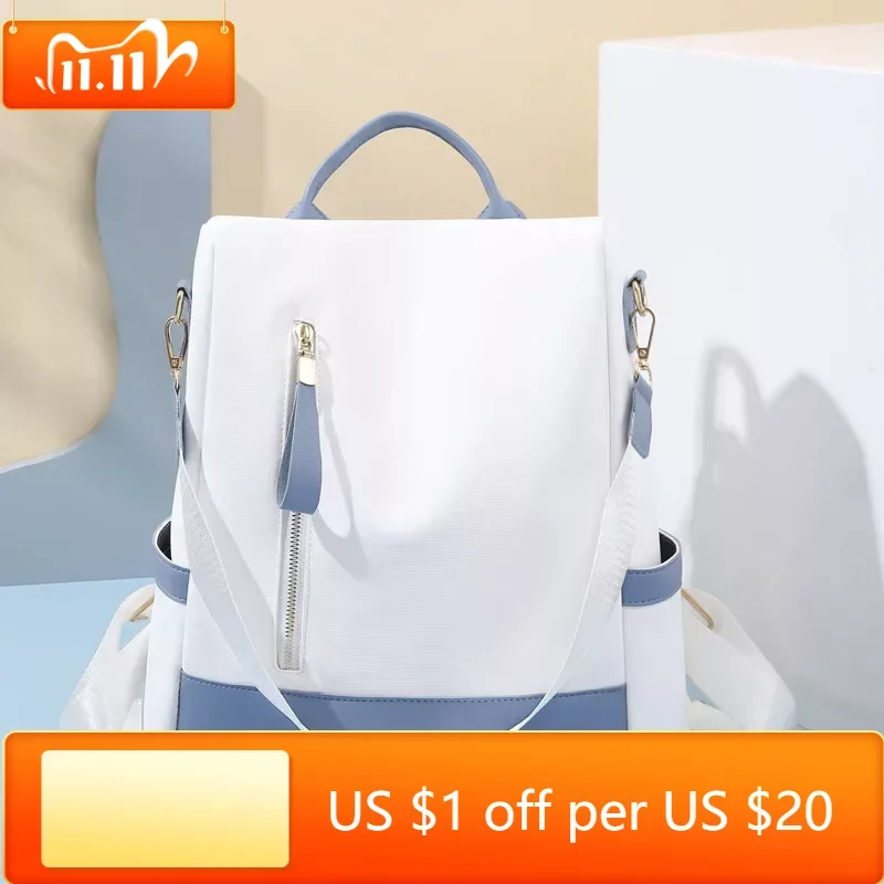 Women Backpacks Shoulder Bags Female Anti-Theft Back Zipper Backpack Girls Schoolbag HandBag Travel Single Shoulder Bag Nylon
Women Backpacks Shoulder Bags Female Anti-Theft Back Zipper Backpack Girls Schoolbag HandBag Travel Single Shoulder Bag Nylon