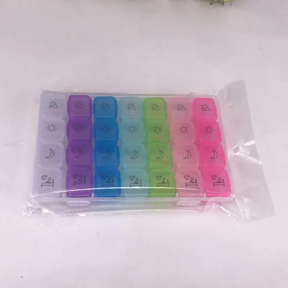 Practical Pill Dispenser Large Capacity Eco-friendly Pill Box Weekly Pills Dispensing Case
Practical Pill Dispenser Large Capacity Eco-friendly Pill Box Weekly Pills Dispensing Case