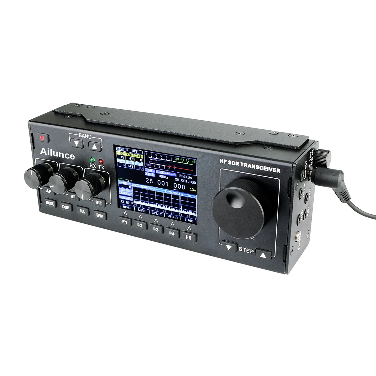 Ailunce HS1 15W HF SDR Transceiver Short Wave Radio Mini Compact Transceiver Digital Signal Noise Reduction Transceiver Cheap
Ailunce HS1 15W HF SDR Transceiver Short Wave Radio Mini Compact Transceiver Digital Signal Noise Reduction Transceiver Cheap