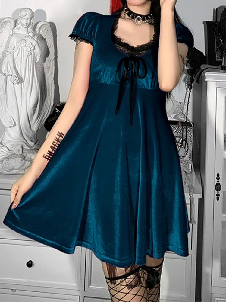New Party Dress Y2K Lace Sling V-Neck Colorful Goth Emo Street Partywear Bodycon A Line Sexy E Girl Fashion Mini Dress
New Party Dress Y2K Lace Sling V-Neck Colorful Goth Emo Street Partywear Bodycon A Line Sexy E Girl Fashion Mini Dress