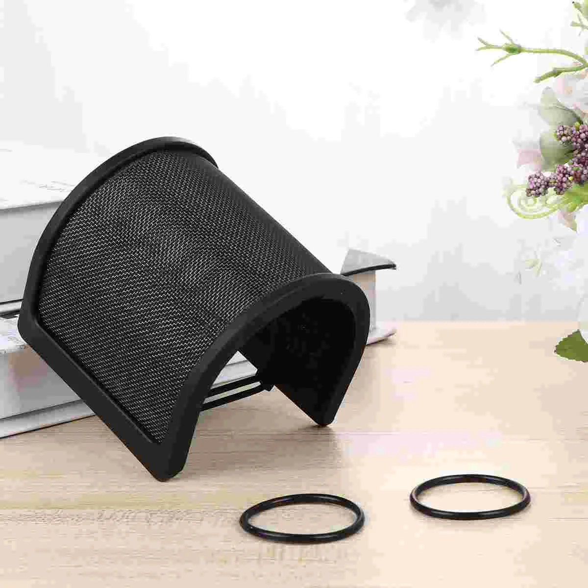 1PC U-shaped Triple Layer Windproof Noise Reduction Mic Shield Microphone Cover for Recording
1PC U-shaped Triple Layer Windproof Noise Reduction Mic Shield Microphone Cover for Recording