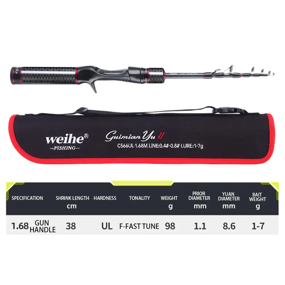 Brand New Lure Rod Fishing Rod Red Eye Retractable White Stripes Anti-tangle Guide Ring Carbon Fiber Clear Signal
Brand New Lure Rod Fishing Rod Red Eye Retractable White Stripes Anti-tangle Guide Ring Carbon Fiber Clear Signal