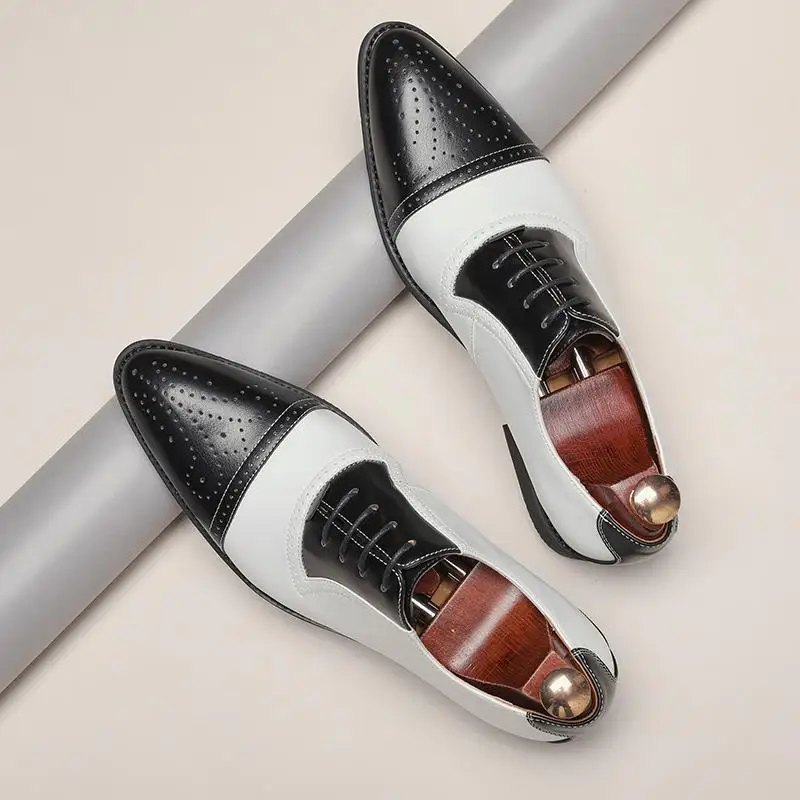 Leather Shoes Men's Spring and Autumn British Style Business Work Summer Board Shoes Formal Wear Leisure at Work New Versatile 2
Leather Shoes Men's Spring and Autumn British Style Business Work Summer Board Shoes Formal Wear Leisure at Work New Versatile 2