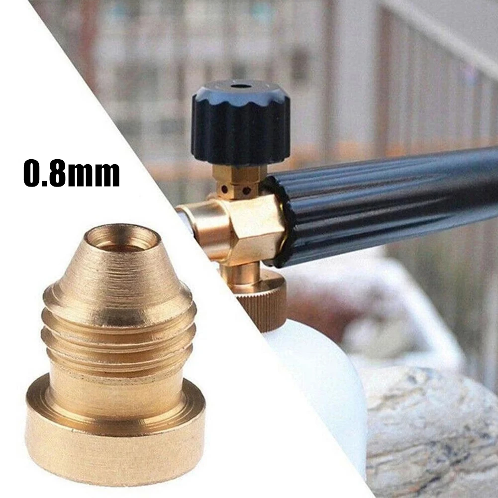 0.8mm High Pressure Foam Pot Accessory Nozzle Copper Spray Core Car Wash Cleaning Tool
0.8mm High Pressure Foam Pot Accessory Nozzle Copper Spray Core Car Wash Cleaning Tool