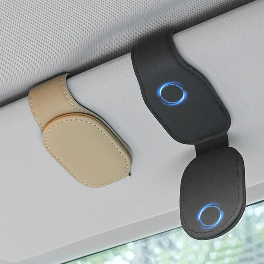 Car Glasses Holder Multifunction Leather Sun Visor Magnetic Sunglasses Clip Document Ticket Holder Clip Car Interior Accessory
Car Glasses Holder Multifunction Leather Sun Visor Magnetic Sunglasses Clip Document Ticket Holder Clip Car Interior Accessory