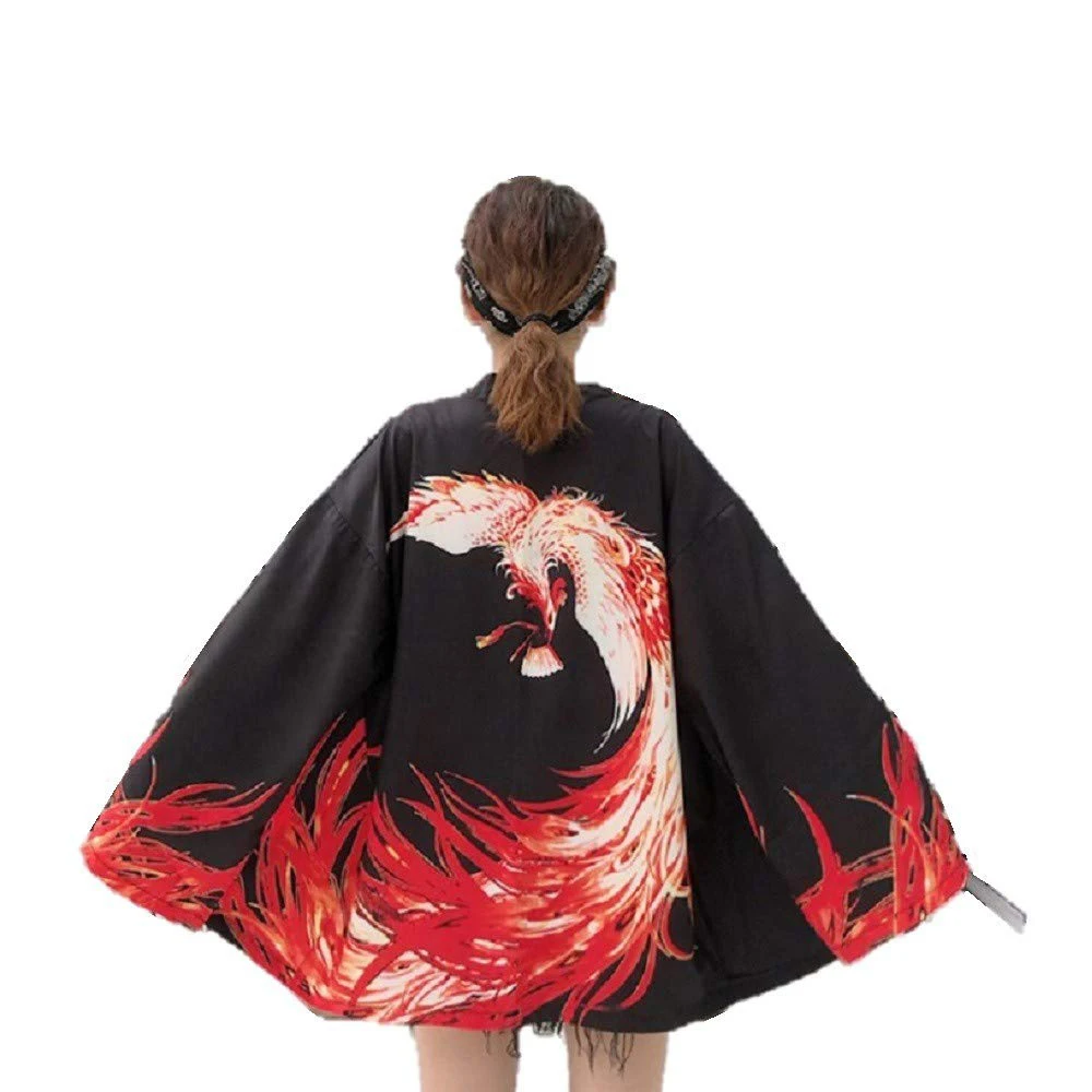 Cosplay Kimono Phoenix 3D Printed Haori Men Women Cartoon Kimono Cosplay Costume Yukata Japanese T Shirt Clothing
Cosplay Kimono Phoenix 3D Printed Haori Men Women Cartoon Kimono Cosplay Costume Yukata Japanese T Shirt Clothing
