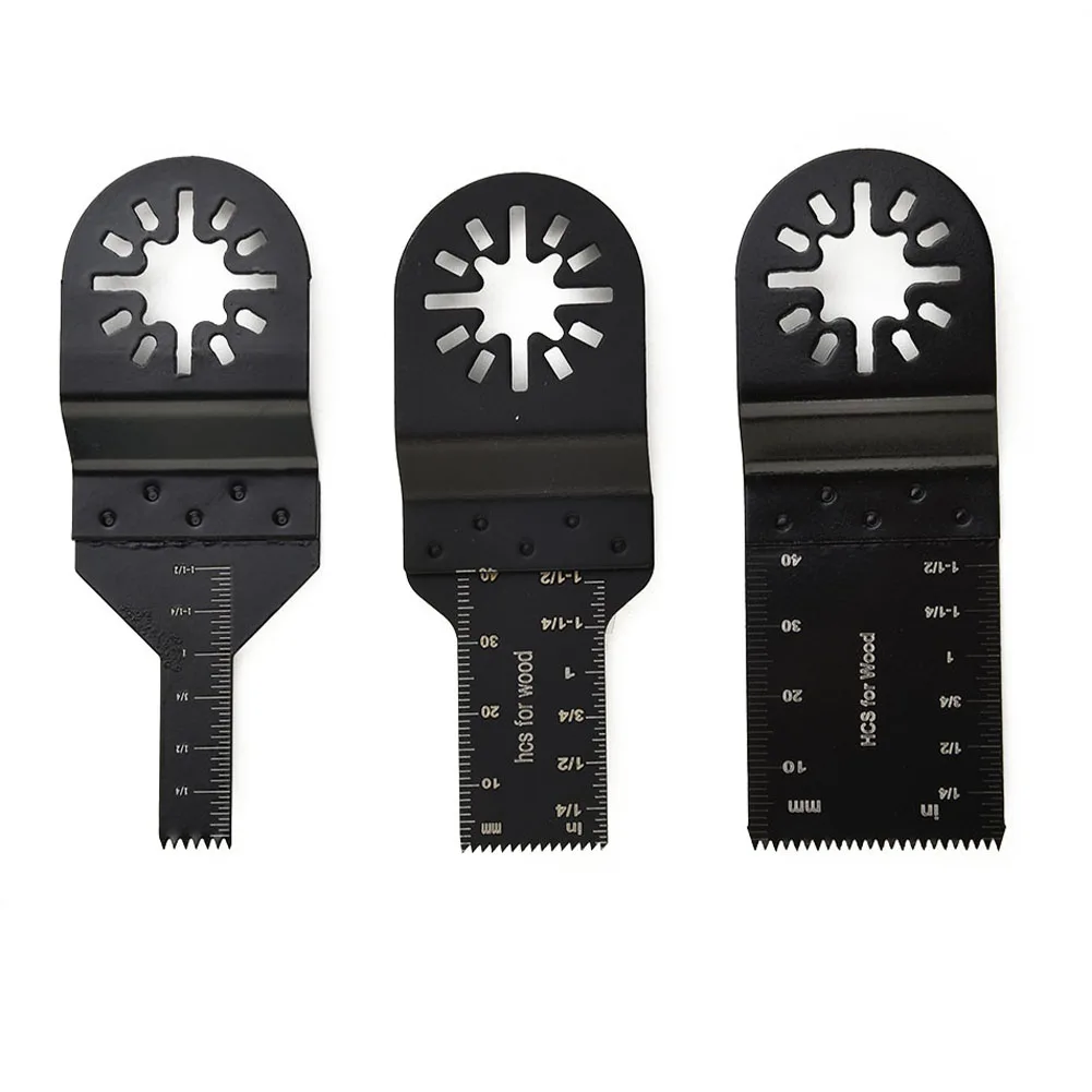 3pcs Multi Tool Blades Oscillating Saw Blade Renovator Woodworking Multi Cutter Blade For Wood Metal Plastic Cutting 10/20/34mm
3pcs Multi Tool Blades Oscillating Saw Blade Renovator Woodworking Multi Cutter Blade For Wood Metal Plastic Cutting 10/20/34mm