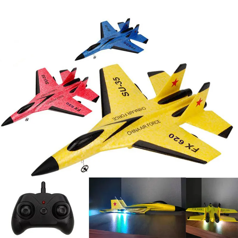 2.4G Glider RC Drone Flanker-E SU35 Airplane Electric With LED Outdoor Toys RC Plane SU-35
2.4G Glider RC Drone Flanker-E SU35 Airplane Electric With LED Outdoor Toys RC Plane SU-35