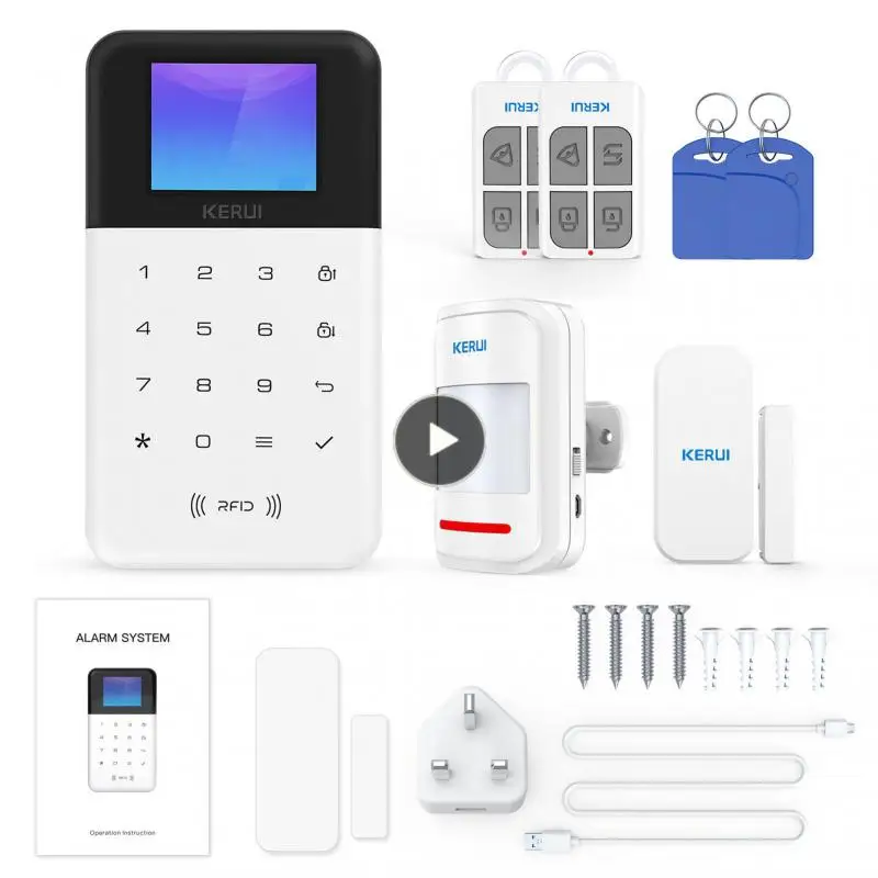 

Smart Alarm Host Stable Gsm Wifi Alarm Package Anti-theft Alarm System Alarm System 99 Defense Zones Gprs Networking 2g Safe
