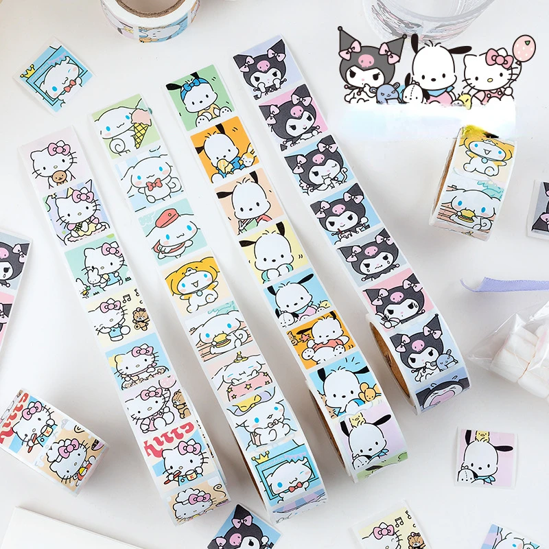 Sanrio полностью рулонная наклейка, милый аниме декоративный материал, сделай сам, учетная запись
Sanrio полностью рулонная наклейка, милый аниме декоративный материал, сделай сам, учетная запись