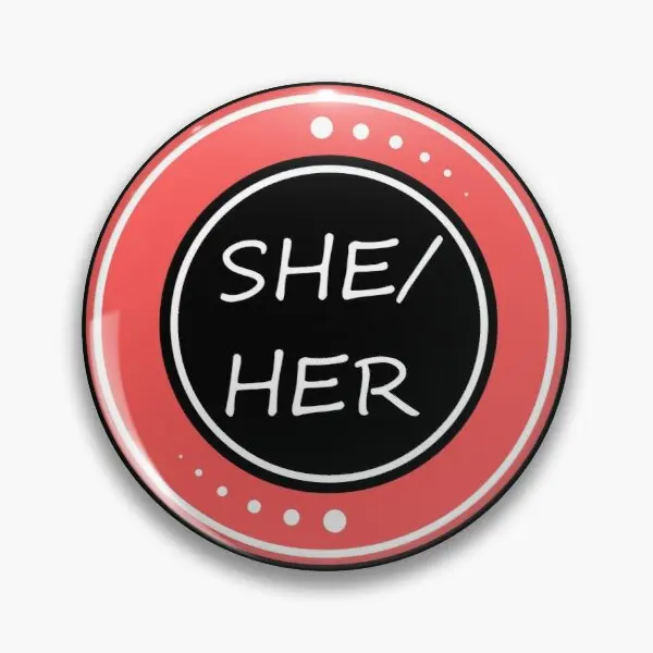 Pronoun Sticker She Her Red Customizable Soft Button Pin Fashion Clothes Cute Women Lover Jewelry Brooch Decor Funny Collar Hat
Pronoun Sticker She Her Red Customizable Soft Button Pin Fashion Clothes Cute Women Lover Jewelry Brooch Decor Funny Collar Hat