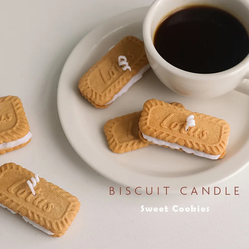 Cute Handmade Biscuit Candle Scented Candle Aromatherapy Soy Wax Candle Wedding Birthday Candles Party Home Decoration
Cute Handmade Biscuit Candle Scented Candle Aromatherapy Soy Wax Candle Wedding Birthday Candles Party Home Decoration