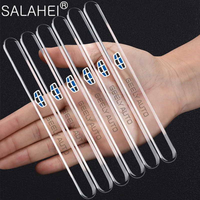 6Pcs Transparent Car Door Anti-collision Strip Stickers For Geely Atlas Coolray Mk Boyue NL3 EX7 EC7 Emgrand 7 X7 GS GT GC9 GC6
6Pcs Transparent Car Door Anti-collision Strip Stickers For Geely Atlas Coolray Mk Boyue NL3 EX7 EC7 Emgrand 7 X7 GS GT GC9 GC6