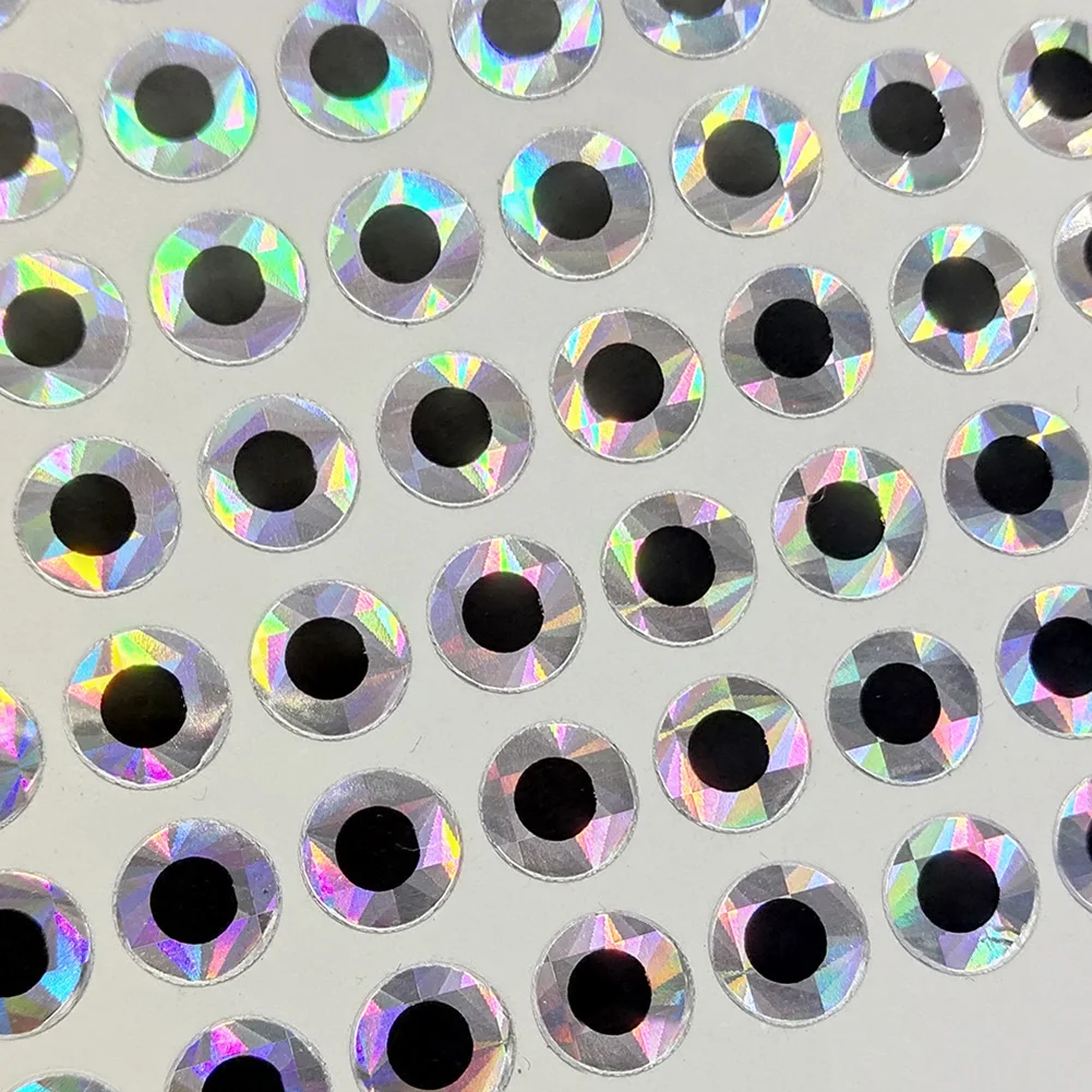 154pcs/120pcs/72pcs 4/5/6/8mm 2D Flat Fishing Lure Eyes Tape Flat Stick-On Fishing Lure Eye Artificial Fish DIY Accessories
154pcs/120pcs/72pcs 4/5/6/8mm 2D Flat Fishing Lure Eyes Tape Flat Stick-On Fishing Lure Eye Artificial Fish DIY Accessories