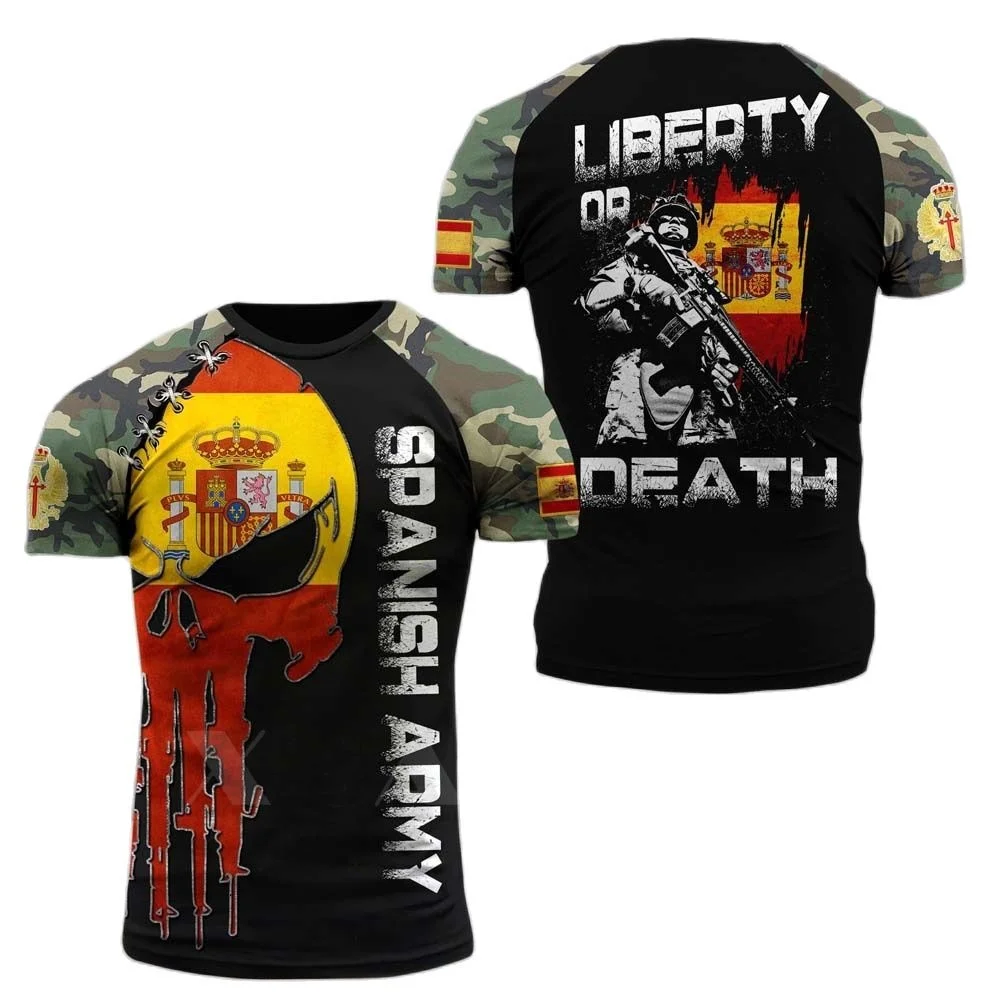 Men's T-Shirts Spanish Flag T-Shirts 3d Print Ladies Men's Plus Size Clothing Camouflage Military Harajuku Casual O-Neck Tops
Men's T-Shirts Spanish Flag T-Shirts 3d Print Ladies Men's Plus Size Clothing Camouflage Military Harajuku Casual O-Neck Tops